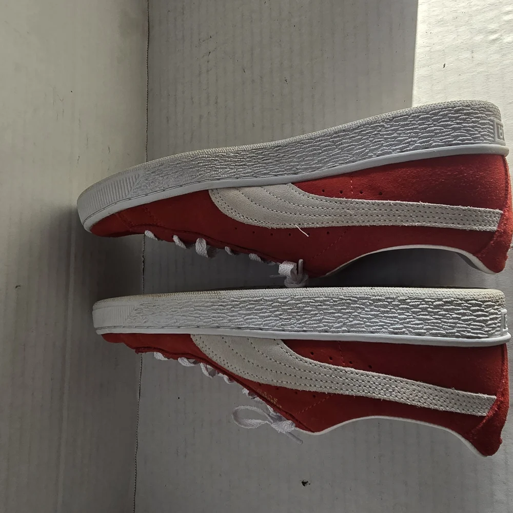 Red‎ and White Sneakers
